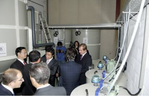 Inauguración de la nueva planta de tratamiento y depuración de aguas de Eurolaton España, S.A.